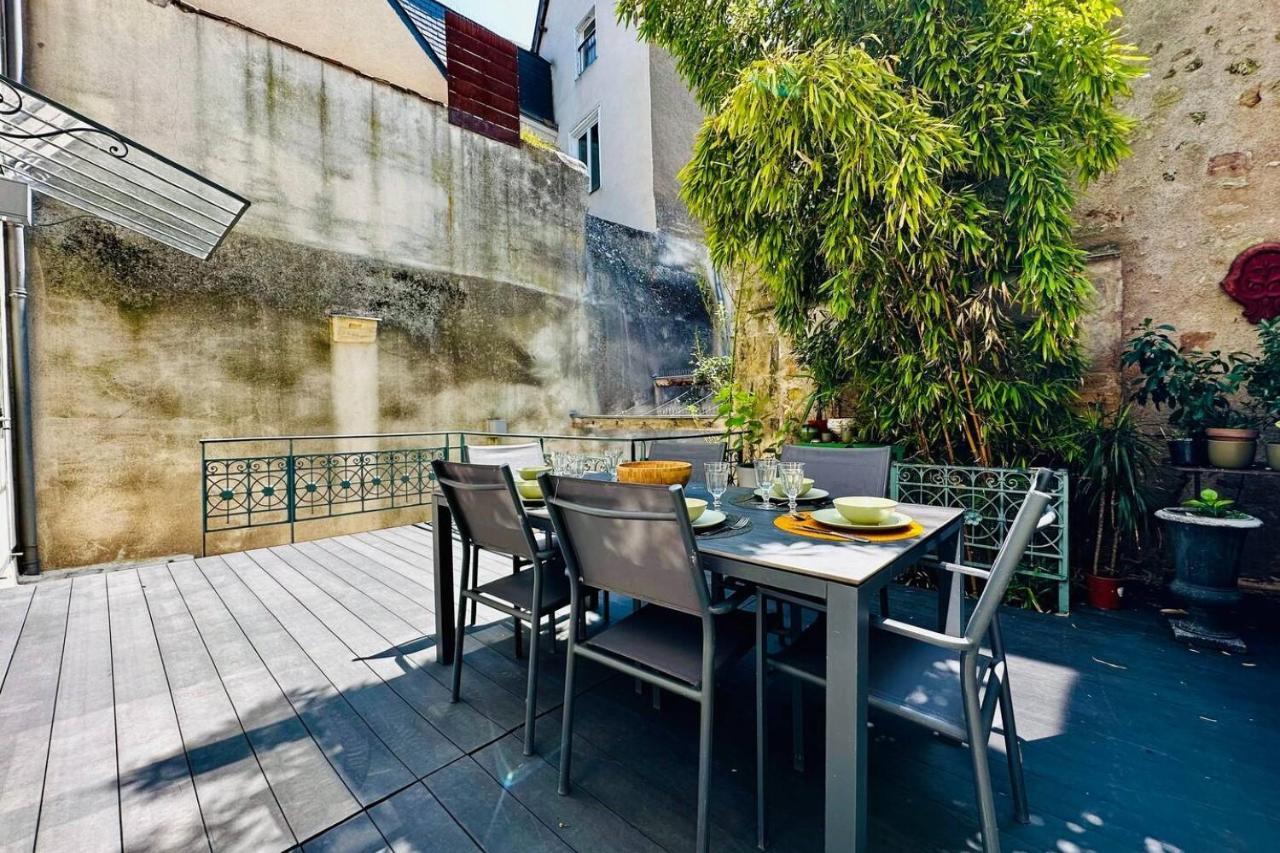 Apartamento Terrasse Sur La Tour Garconnet Amboise Exterior foto
