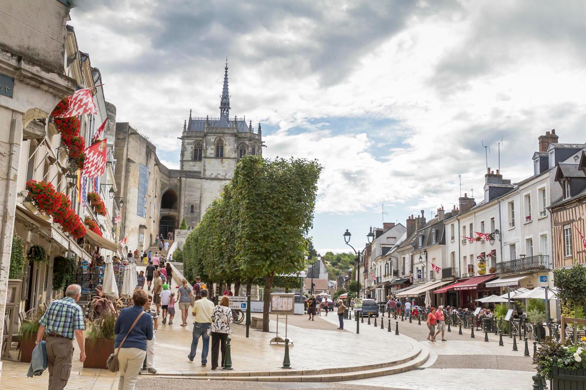 Apartamento Terrasse Sur La Tour Garconnet Amboise Exterior foto